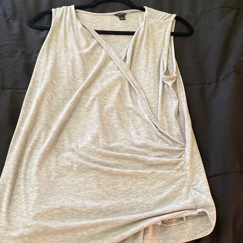 Ann Taylor wrap front top